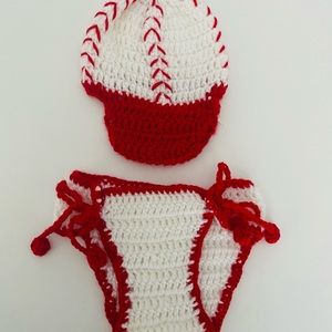 Infant baseball costume